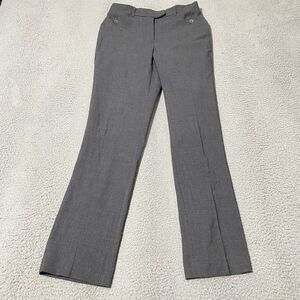 Delta Airlines Pants Womens 4 (28x32) Gray Trouser Employee Office Uniform Work